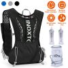 Sport Hydration Vest Running Backpack with 15oz 50oz Water Bladder Adjustable Strap Storage Bag for Trail Running Marathon Race Hikin
